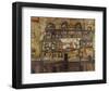 House Wall on the River, 1915-Egon Schiele-Framed Art Print