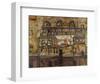 House Wall on the River, 1915-Egon Schiele-Framed Art Print