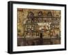 House Wall on the River-Egon Schiele-Framed Giclee Print