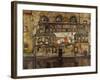 House Wall on the River-Egon Schiele-Framed Giclee Print