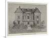 House Where Keats Went to School-null-Framed Giclee Print