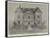 House Where Keats Went to School-null-Framed Stretched Canvas