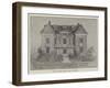 House Where Keats Went to School-null-Framed Giclee Print