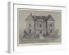 House Where Keats Went to School-null-Framed Giclee Print