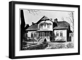 House Where Marie Curie Was Governess, C1887-null-Framed Giclee Print