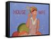 House Wife-Jennie Cooley-Framed Stretched Canvas