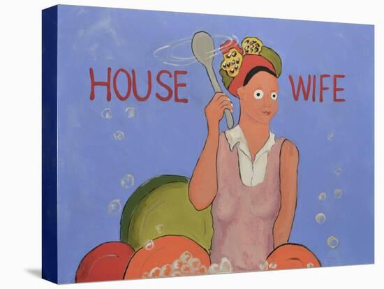 House Wife-Jennie Cooley-Stretched Canvas