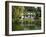 House with Pond in Garden, Coulon, Marais Poitevin, Poitou Charentes, France, Europe-Miller John-Framed Photographic Print