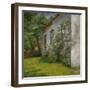 House with rose bush, Sando, 1927-Hans Olaf Heyerdahl-Framed Giclee Print