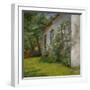 House with rose bush, Sando, 1927-Hans Olaf Heyerdahl-Framed Giclee Print