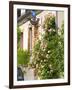 House with Rose Bushes and Wrought Iron Sign, Hautvillers, Vallee De La Marne, Champagne, France-Per Karlsson-Framed Photographic Print