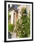 House with Rose Bushes and Wrought Iron Sign, Hautvillers, Vallee De La Marne, Champagne, France-Per Karlsson-Framed Photographic Print