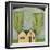House with Two Trees-Tim Nyberg-Framed Giclee Print