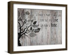 House-Kimberly Allen-Framed Art Print