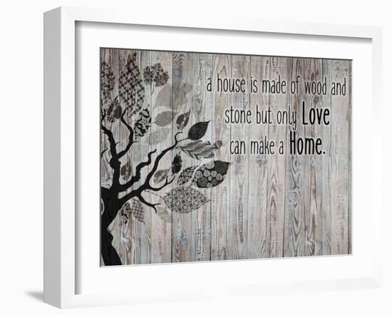 House-Kimberly Allen-Framed Art Print