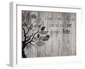 House-Kimberly Allen-Framed Art Print