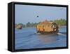 Houseboat for Tourists on the Backwaters, Allepey, Kerala, India, Asia-Tuul-Framed Stretched Canvas