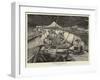 Houseboat Life in Kashmir-William Small-Framed Giclee Print