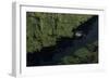 Houseboat on River. Potaro-Siparuni Region. Brazil, Guyana Border, Guyana-Pete Oxford-Framed Photographic Print