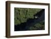 Houseboat on River. Potaro-Siparuni Region. Brazil, Guyana Border, Guyana-Pete Oxford-Framed Photographic Print