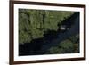 Houseboat on River. Potaro-Siparuni Region. Brazil, Guyana Border, Guyana-Pete Oxford-Framed Photographic Print