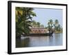 Houseboat on the Backwaters of Kerala, India-Keren Su-Framed Photographic Print