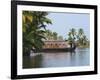 Houseboat on the Backwaters of Kerala, India-Keren Su-Framed Photographic Print