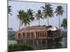 Houseboat on the Backwaters of Kerala, India-Keren Su-Mounted Premium Photographic Print