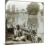 Houseboat Party, Jhelum River, Kashmir, India, C1900s-Underwood & Underwood-Mounted Photographic Print