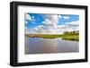 Houseboat-gkuna-Framed Photographic Print