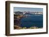 Houseboats at marina at Lake Powell, Arizona, USA-null-Framed Photographic Print