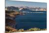 Houseboats at marina at Lake Powell, Arizona, USA-null-Mounted Photographic Print