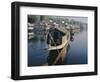 Houseboats on the Lake at Srinagar, Kashmir, Jammu and Kashmir State, India-Christina Gascoigne-Framed Photographic Print