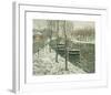 Houseboats-Ernest Lawson-Framed Premium Giclee Print