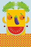 Vegetable Face-housebrasil-Art Print