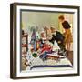 "Housecall," February 27, 1960-George Hughes-Framed Giclee Print