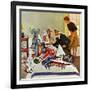 "Housecall," February 27, 1960-George Hughes-Framed Giclee Print