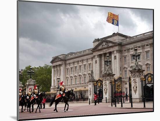 Household Cavalry at 2012 Trooping Colour Ceremony at Buckingham Palace, London, England-Adina Tovy-Mounted Photographic Print