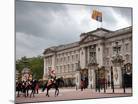 Household Cavalry at 2012 Trooping Colour Ceremony at Buckingham Palace, London, England-Adina Tovy-Mounted Photographic Print