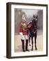 Household Cavalry Captain, 2nd Life Guards, from 'South Africa and the Transvaal War'-Louis Creswicke-Framed Giclee Print