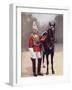 Household Cavalry Captain, 2nd Life Guards, from 'South Africa and the Transvaal War'-Louis Creswicke-Framed Giclee Print