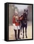 Household Cavalry Captain, 2nd Life Guards, from 'South Africa and the Transvaal War'-Louis Creswicke-Framed Stretched Canvas