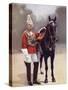 Household Cavalry Captain, 2nd Life Guards, from 'South Africa and the Transvaal War'-Louis Creswicke-Stretched Canvas