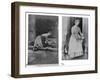 Household Maid (B/W Photo)-English Photographer-Framed Giclee Print