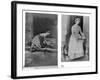 Household Maid (B/W Photo)-English Photographer-Framed Giclee Print