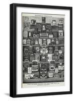 Household Requisites. Tinned Provisions, Including Fish, Meat, Game, and Fruit-Isabella Beeton-Framed Giclee Print