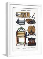 Household Utensils, 1906-null-Framed Giclee Print