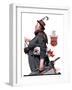 "Housekeeper", March 27,1920-Norman Rockwell-Framed Giclee Print