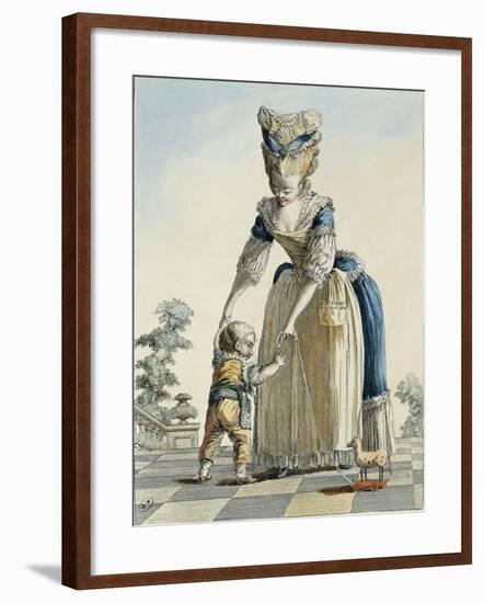 Housekeeper, Print by Leclerc and Dupin, 1778-null-Framed Giclee Print