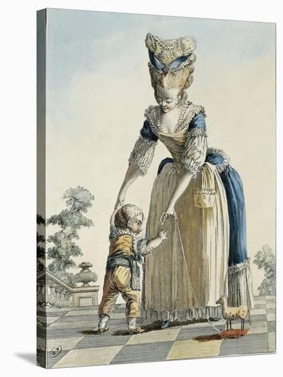 Housekeeper, Print by Leclerc and Dupin, 1778-null-Stretched Canvas